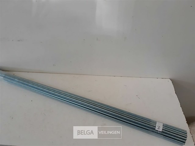 25 x draadstangen verzinkt 1 meter m 8 - afbeelding 2 van  3