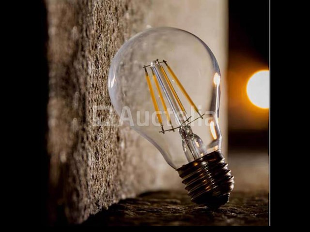 25 x filament lamp a60 – 6w – e27 – dimbaar – 2700k – 500 lm – ip20 – binnen - afbeelding 1 van  3