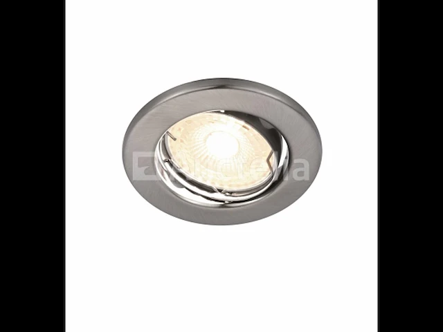 25 x gu10 armatuur met lamphouder (zilver) - afbeelding 1 van  6