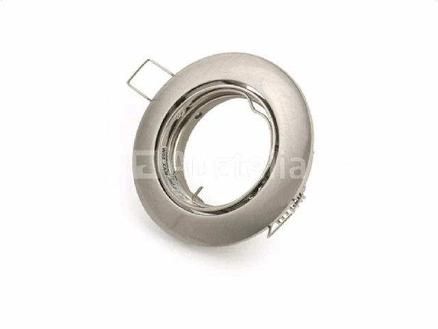 25 x gu10 armatuur met lamphouder (zilver) - afbeelding 3 van  6