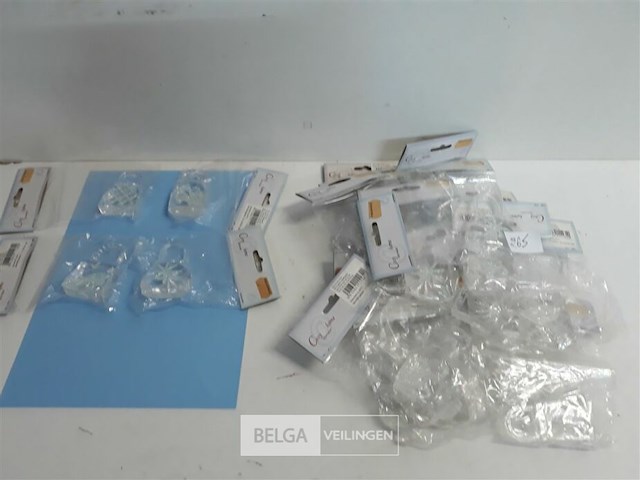 25 x hangdeco acryl handtas 4 assorti 7 cm - afbeelding 2 van  3