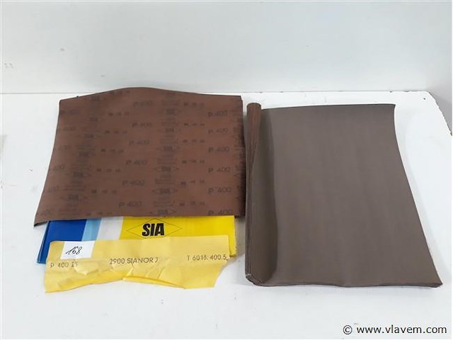 25 x schuurpapier op linnen k400 sia - afbeelding 1 van  2