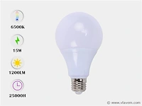 25 x smd led lamp – e27 – 15w – 6000k – daglicht - afbeelding 1 van  3