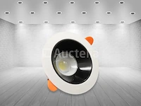25 x verstelbaar gu10 inbouwarmatuur met fitting (zwart/wit) - afbeelding 2 van  6