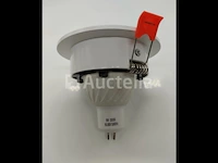 25 x verstelbaar gu10 inbouwarmatuur met fitting (zwart/wit) - afbeelding 3 van  6