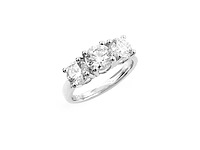 2.50 cts lab gekweekte diamanten ring maat-eu-54 - afbeelding 4 van  7