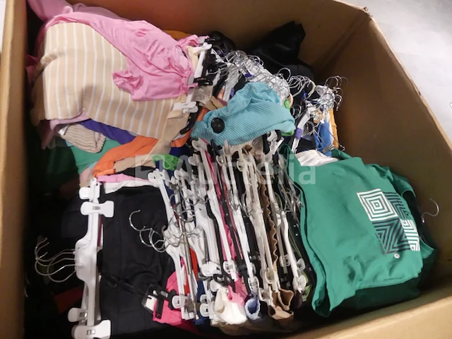 250 kledingstukken met verschillende hangers - afbeelding 5 van  6