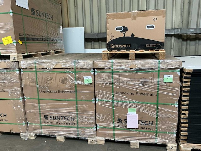 250 suntech zonnepanelen + growatt omvormer - afbeelding 6 van  9
