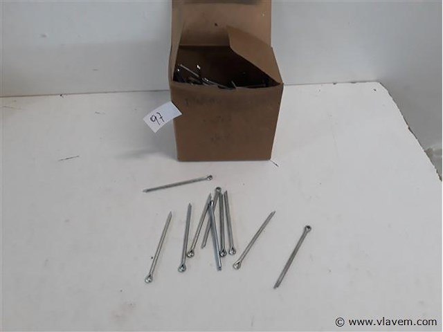 250 x splitpennen 3,5x63 mm - afbeelding 1 van  2