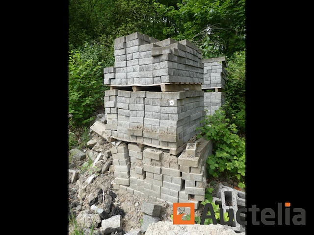 2500 grijze cementklinkers - afbeelding 4 van  6
