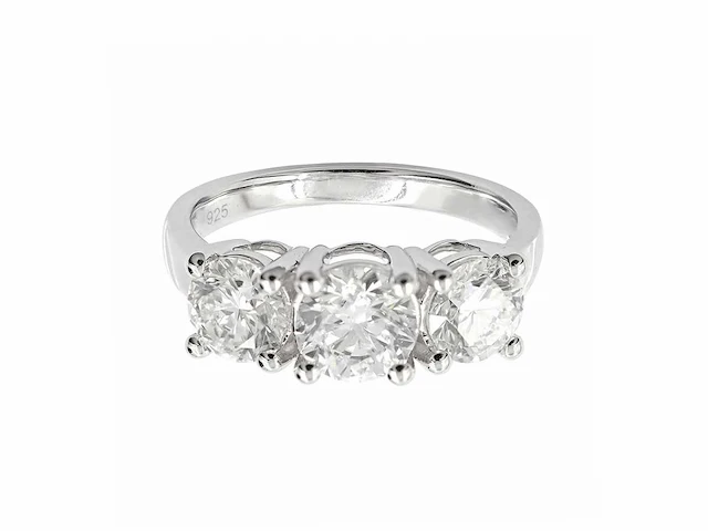 2.50cts lab grown diamond ring size-eu-54 - afbeelding 6 van  6