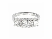 2.50cts lab grown diamond ring size-eu-54 - afbeelding 6 van  6