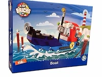 250x kid's bricks boat - afbeelding 1 van  1