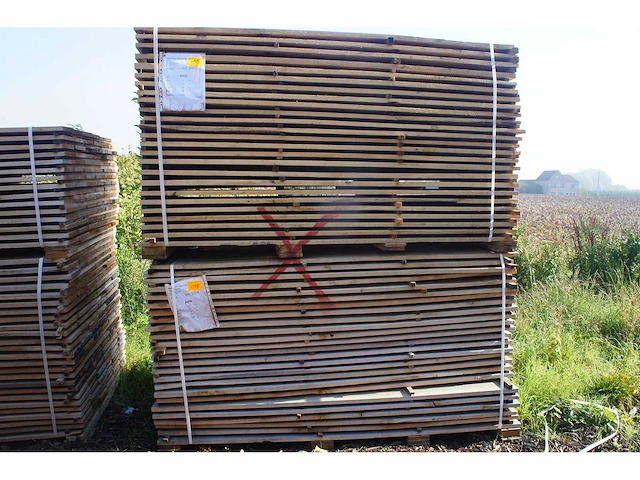 2.53 m³ eiken planken 22mm - afbeelding 1 van  5