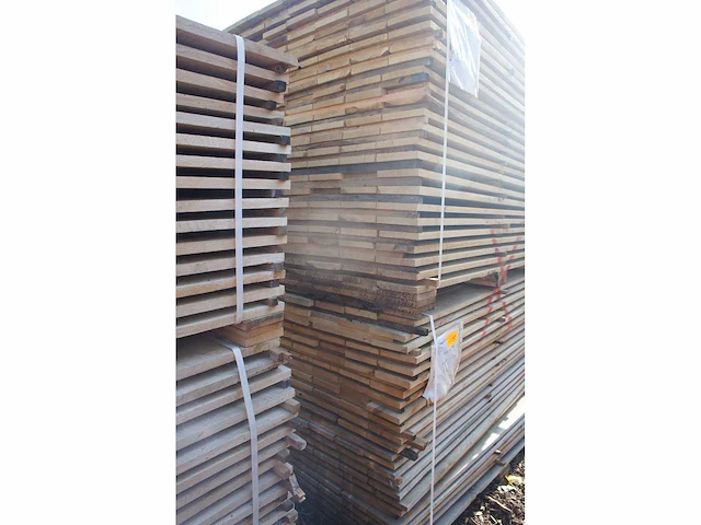 2.53 m³ eiken planken 22mm - afbeelding 4 van  5