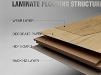 25,89m² parket-laminaat v-groove 1835*196*12mm - afbeelding 2 van  5
