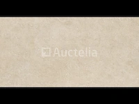 25,92m² terrastegels, kalkstone zand 60x120 x20mm, steeneffect, nieuw - afbeelding 1 van  2