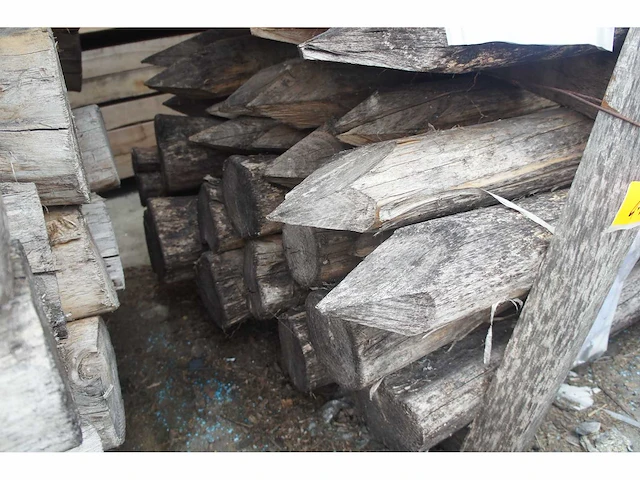 25x acacia paal dia 14/16 - afbeelding 3 van  5