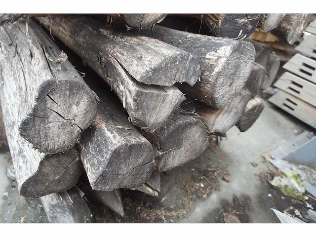 25x acacia paal dia 14/16 - afbeelding 4 van  5