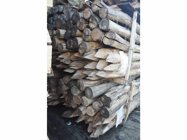 25x acacia paal dia 14/16 - afbeelding 2 van  3