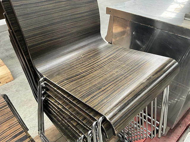 25x houten design stoel pedrali - afbeelding 10 van  12