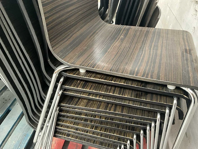 25x houten design stoel pedrali - afbeelding 3 van  12