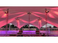 25x25m white stretch tent cloud series - afbeelding 3 van  5