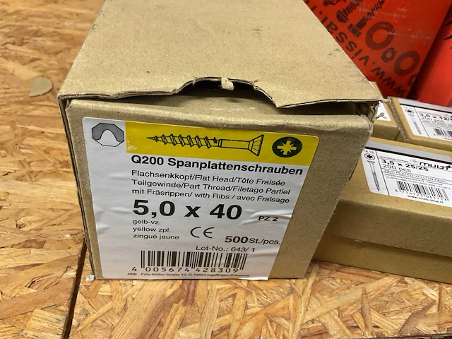 26 dozen bevestigingsmaterialen - afbeelding 3 van  10