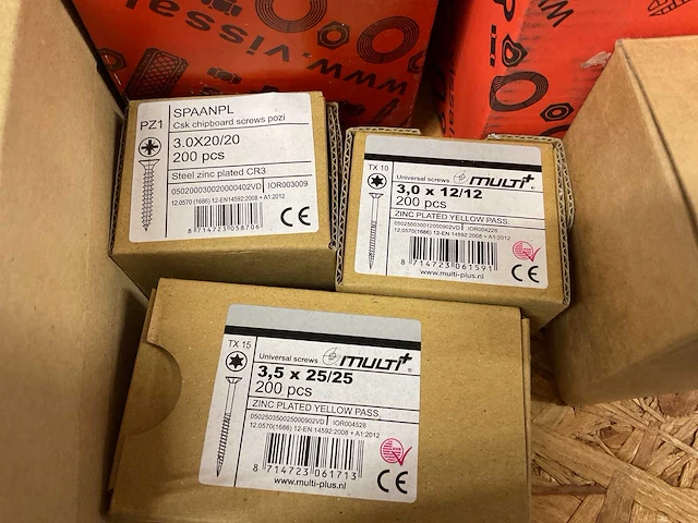 26 dozen bevestigingsmaterialen - afbeelding 4 van  10