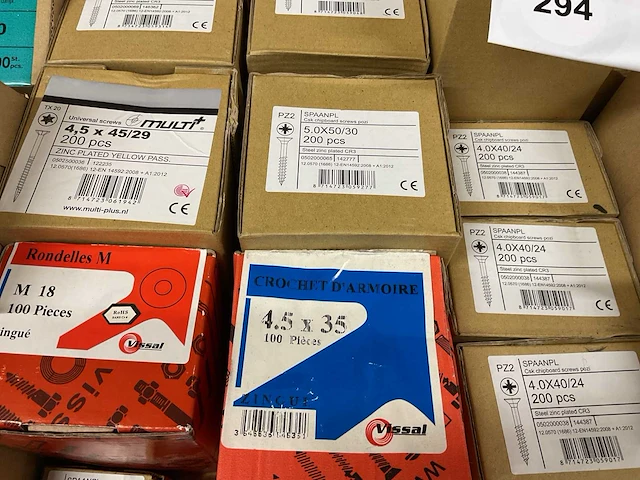 26 dozen bevestigingsmaterialen - afbeelding 8 van  10