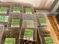26 dozen schroefogen; schroeven; houtdraadbout; spaanplaatschroeven - afbeelding 5 van  6