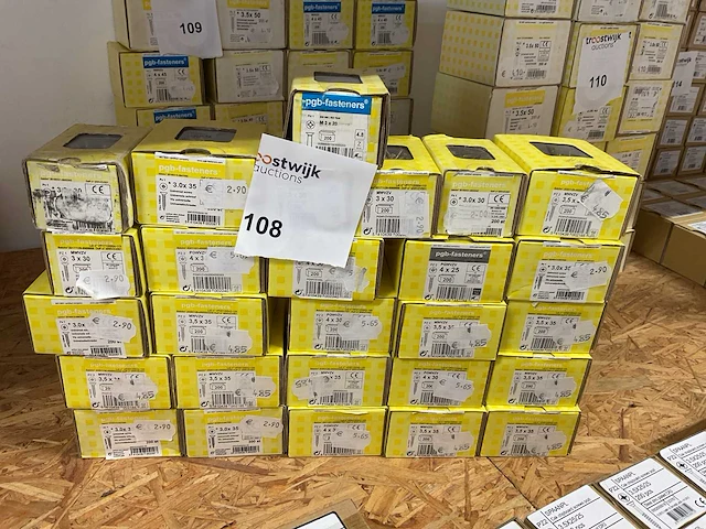26 dozen universele schroeven - afbeelding 1 van  4