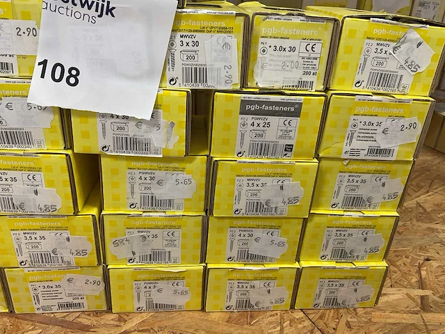 26 dozen universele schroeven - afbeelding 3 van  4