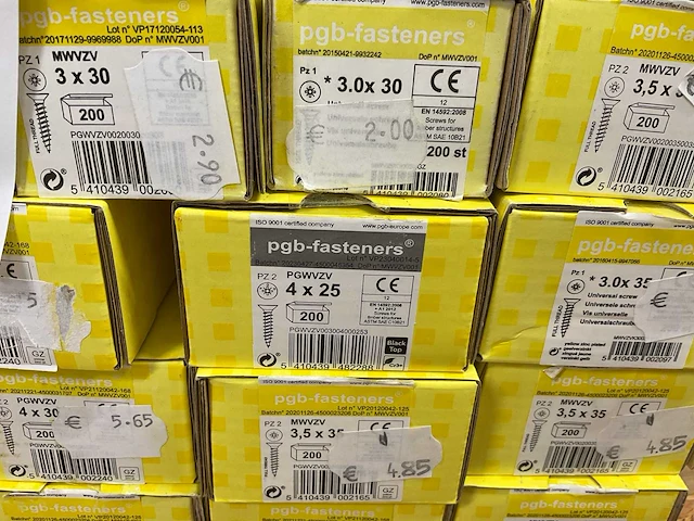 26 dozen universele schroeven - afbeelding 4 van  4