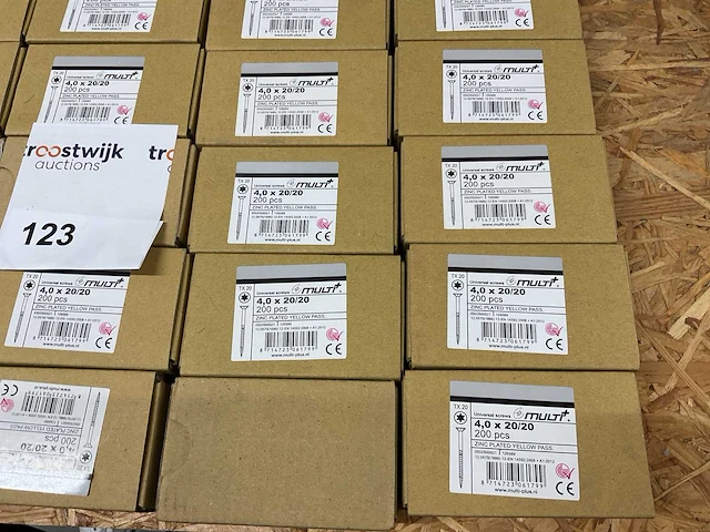 26 dozen universele schroeven - afbeelding 3 van  4