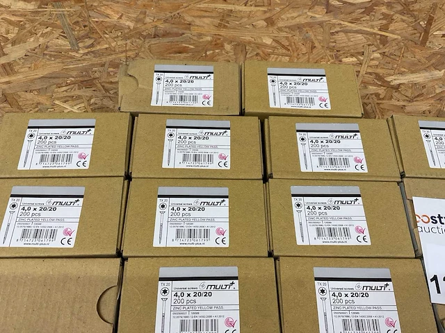 26 dozen universele schroeven - afbeelding 4 van  4