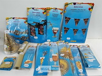 26 x feestartikels 13 assorti 2 van ieder - afbeelding 3 van  3