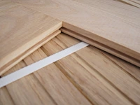 26,88 m² massief eiken visgraatparket 16mm - afbeelding 4 van  5