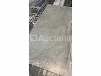 26m² stofgrijs 40x80 gerectificeerd, betoneffect vloer en wand - afbeelding 3 van  3