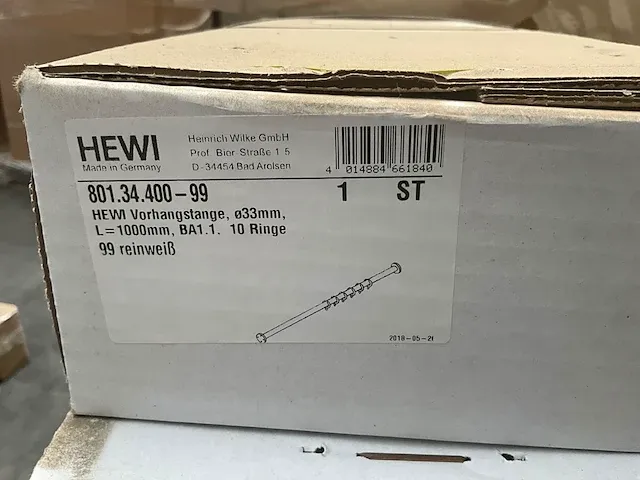 26x douchestang hewi(100cm) - afbeelding 4 van  5