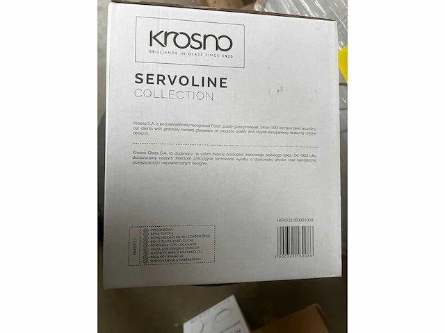 26x krosno - punch bowl met pollepel - servoline collection - other kitchen appliances - afbeelding 2 van  5