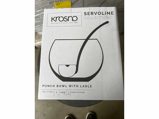 26x krosno - punch bowl met pollepel - servoline collection - other kitchen appliances - afbeelding 4 van  5