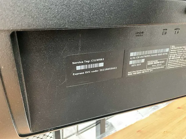 27” 4k uhd monitor dell p2715qt - afbeelding 5 van  7
