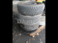 27 diverse banden gemonteerd op stalen velgen - afbeelding 8 van  10