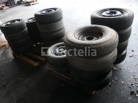 27 diverse banden gemonteerd op stalen velgen - afbeelding 9 van  10