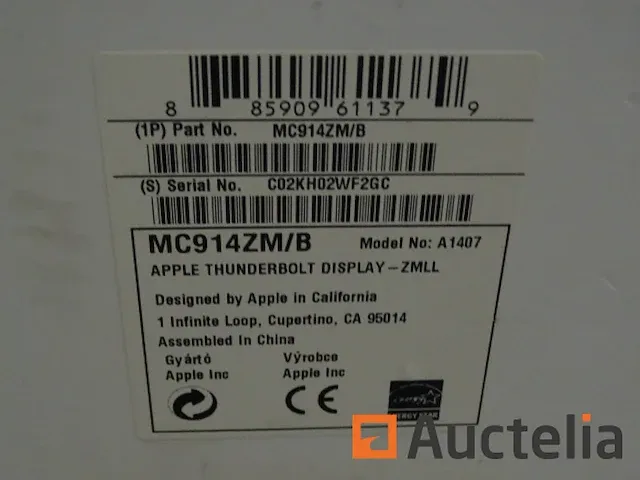 27-inch scherm apple imac a1407 - afbeelding 5 van  7