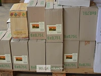 ±270 flessen inhoud pallet div soorten wijnen - afbeelding 2 van  8