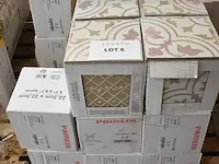 27m² - 22,3x22,3 cm - art corot c-5 - pamesa - afbeelding 3 van  3
