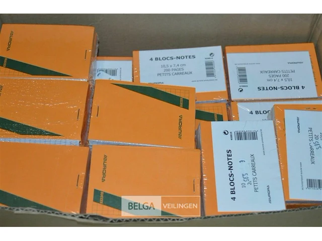 27x 4 blocnotes 10,5x7,4 cm - afbeelding 2 van  3