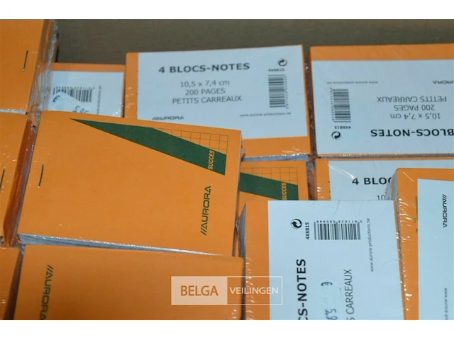 27x 4 blocnotes 10,5x7,4 cm - afbeelding 3 van  3